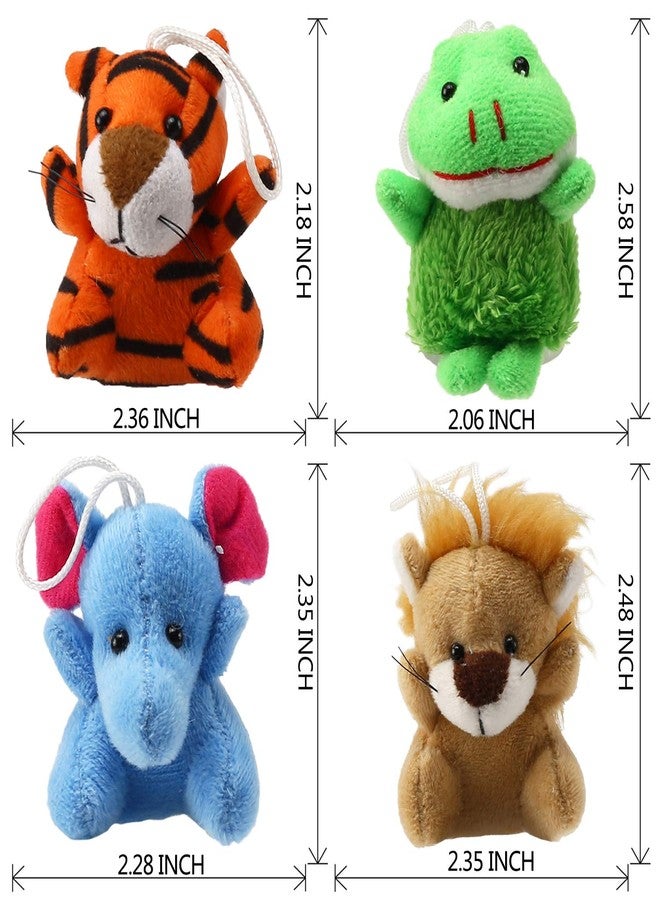 Laxdacee 32 Piece Mini Plush Animal Toy Set, Cute Small Animals Plush Keychain Decoration for Themed Parties, Kindergarten Gift, Teacher Student Award, Goody Bags Filler for Boys Girls Child Kid Laxdacee - Image 4